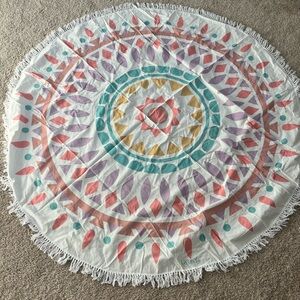 Gypsy 05 Round Tapestry